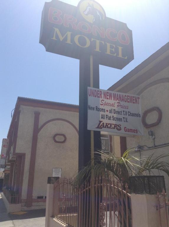 Bronco Motel Los Angeles Exterior foto